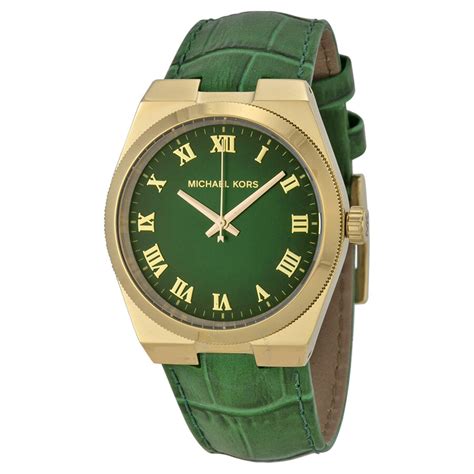 michael kors green channing watch|michael kors watch green face.